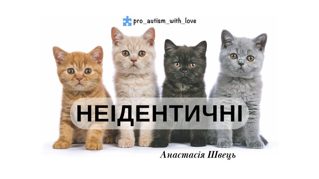 НЕІДЕНТИНІ (ПОДІБНІ, СХОЖІ)